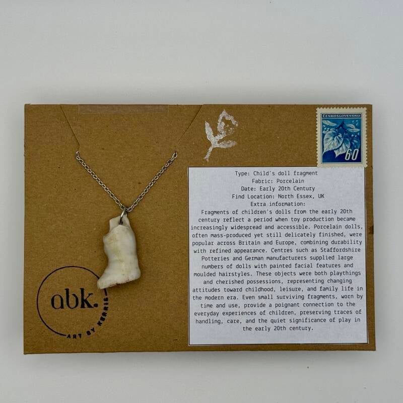 Mudlarked Dolls Boot Pendant