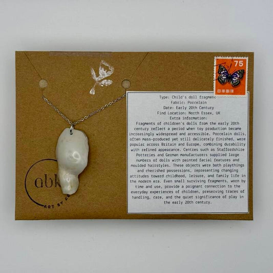 Cute Mudlarked Dolls Belly Pendant
